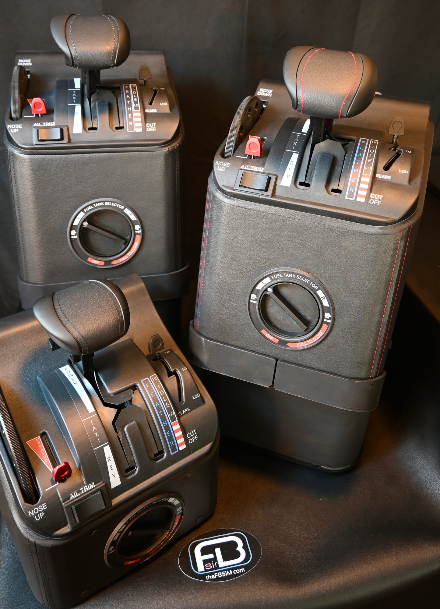 Desktop TBM900 SLPC Throttle for Flight Simuation